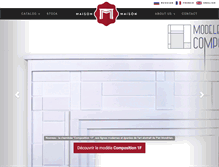 Tablet Screenshot of maison-et-maison.fr